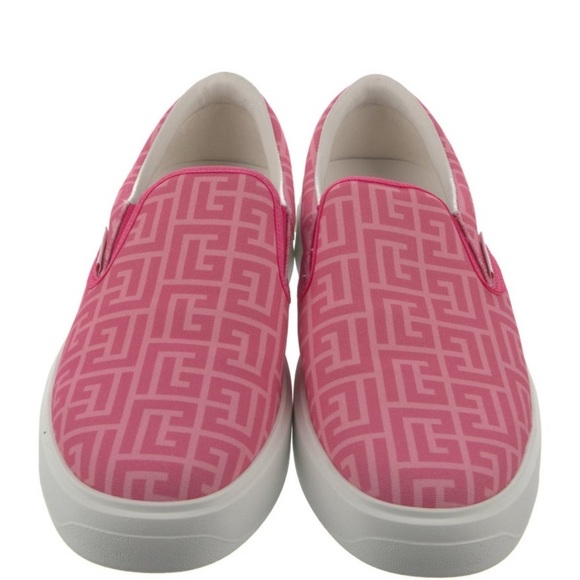 Balmain
Canvas Printed Sneakers w/ Tags - Picture 3 of 7